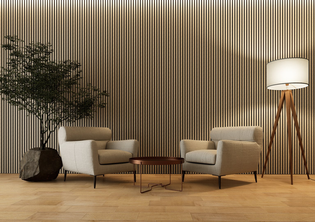 Acoustic panels 3 sides